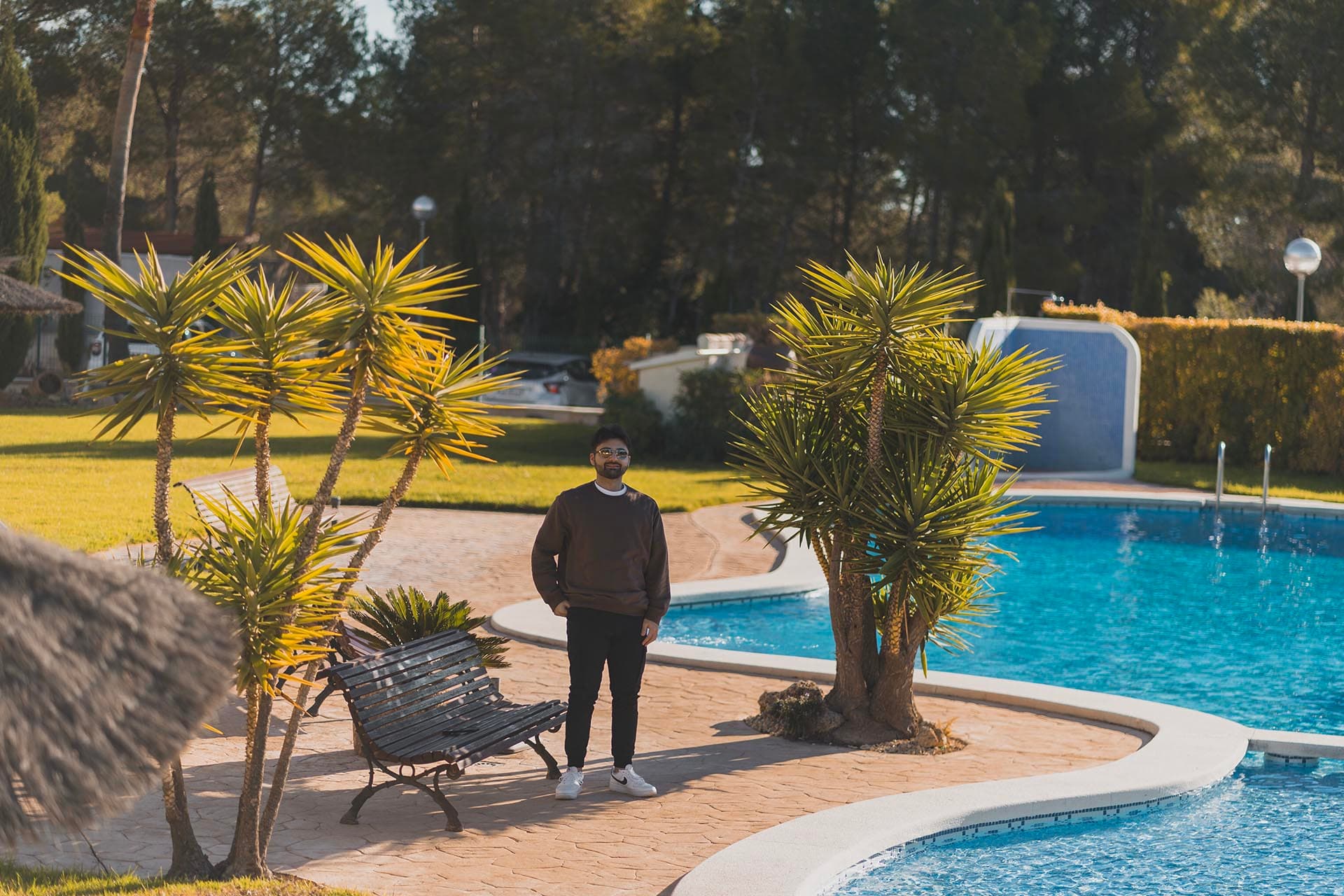 A pool in Spain